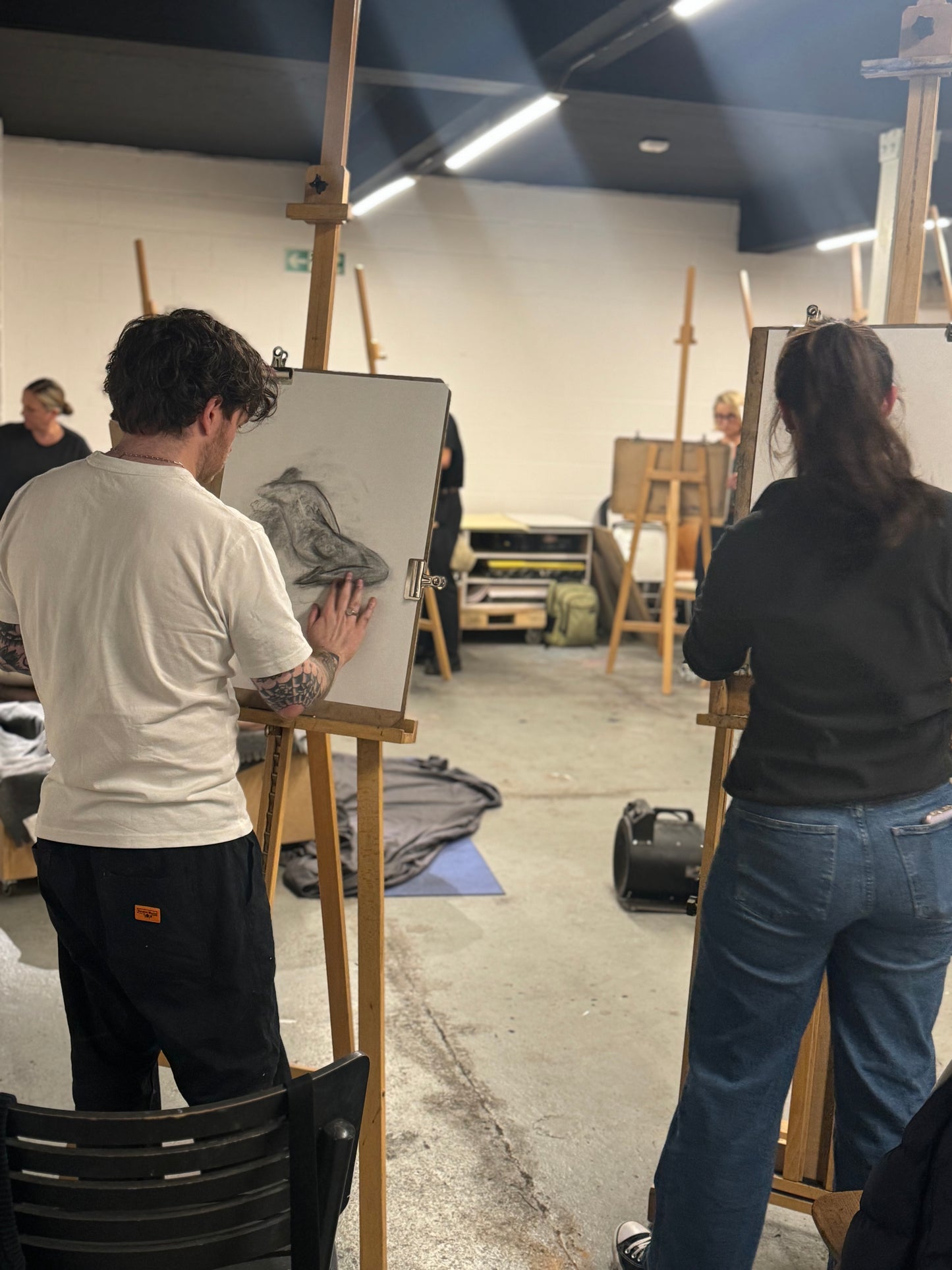 Life Drawing Monday 17th November