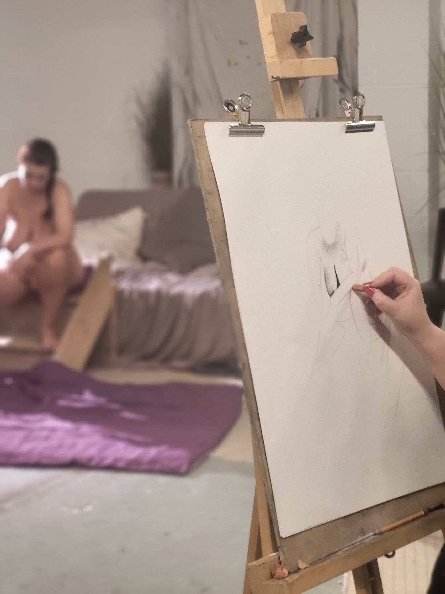 Life Drawing Wednesday 21st February
