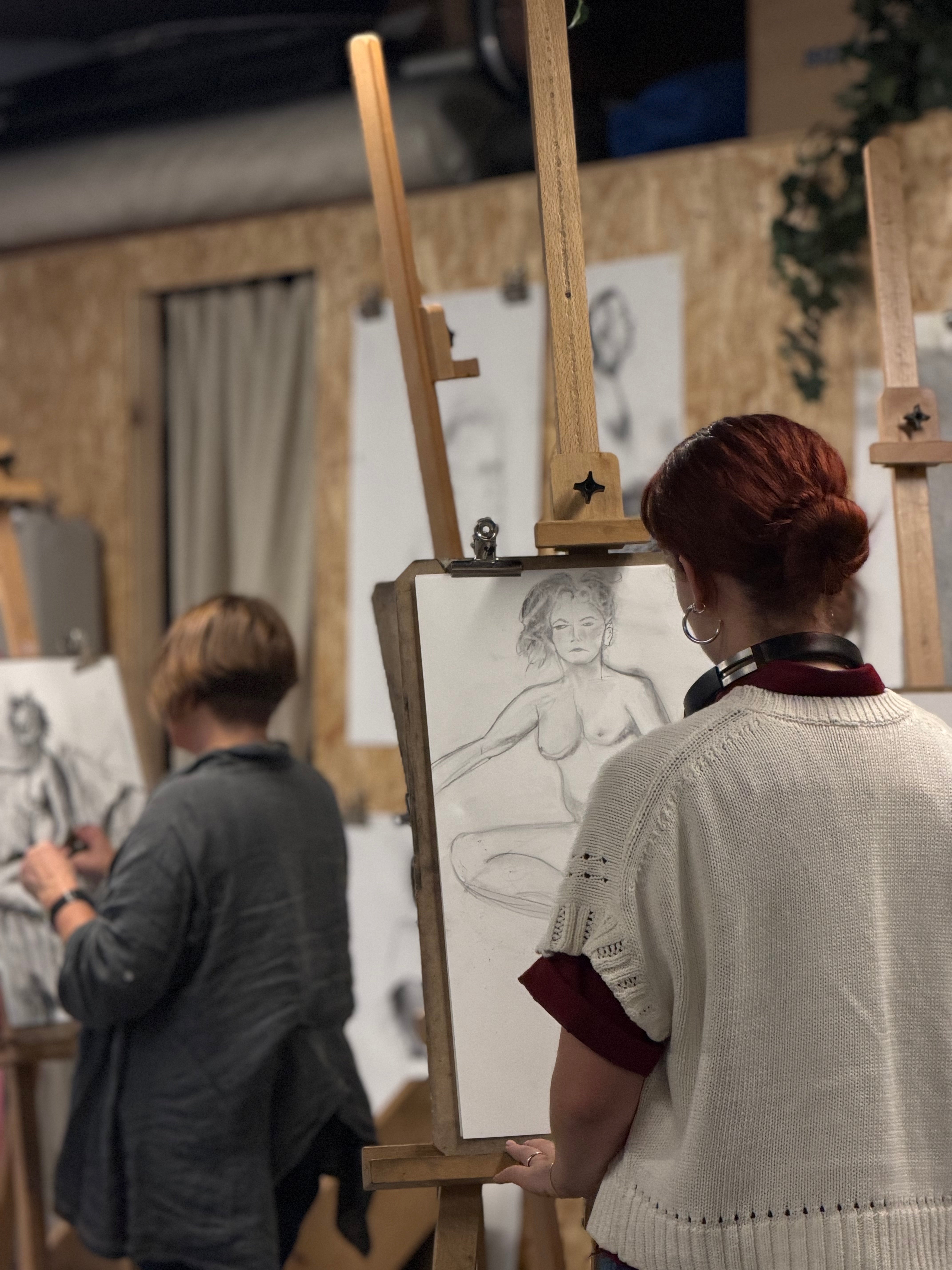 Intro to Life Drawing 6 Week with Tessa Houghton – Leeds Drawing Club